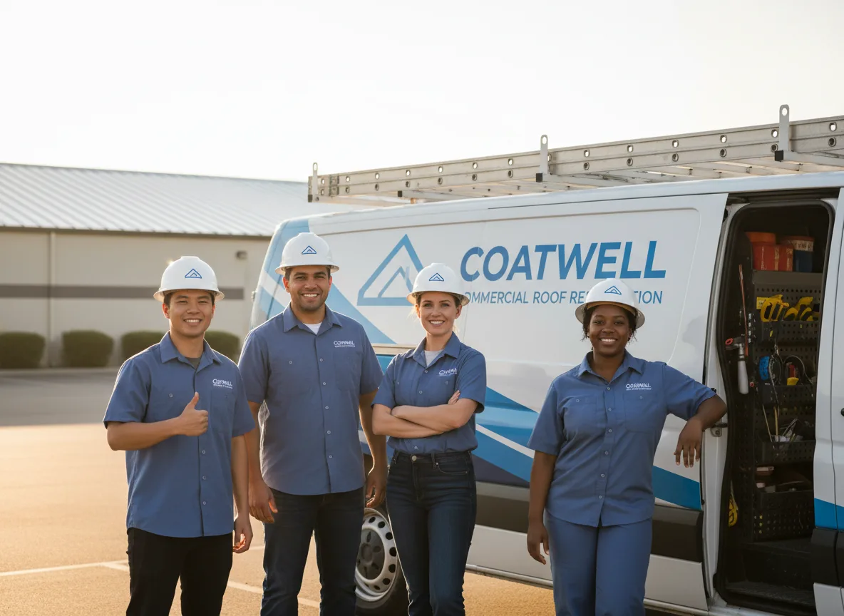 Commercial roof coating company in Santaquin, UT
